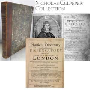 Nicholas Culpeper Collection of mostly original works