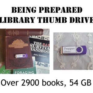 Being Prepared Library Thumb drive